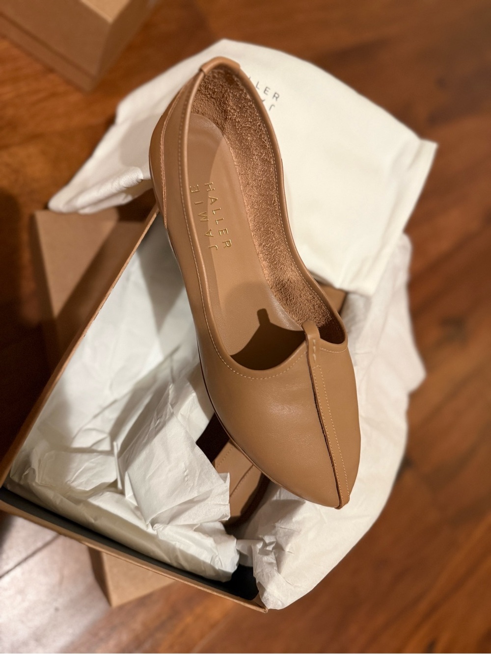 Jamie Haller The Jutti Slipper in Bare - Size 38 - Picture 7 of 10